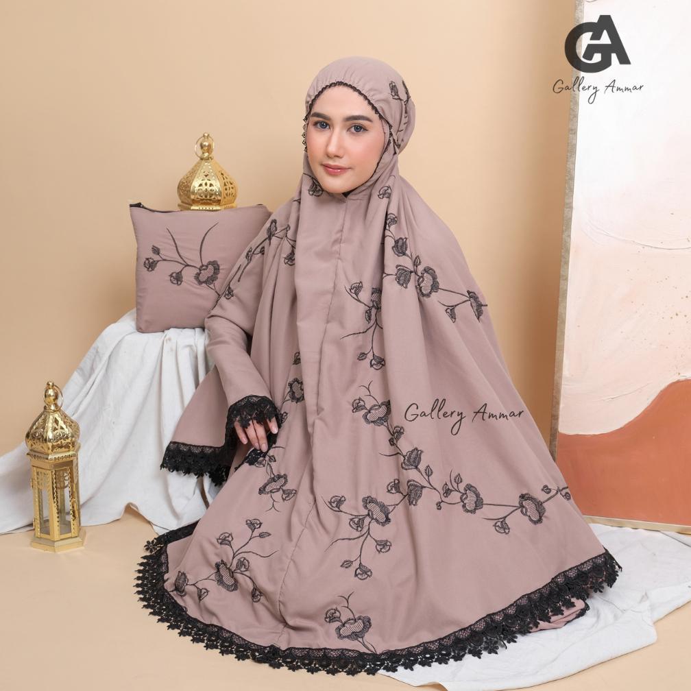 Gallery Ammar - Mukena Dewasa Bordir Mewah Akifa