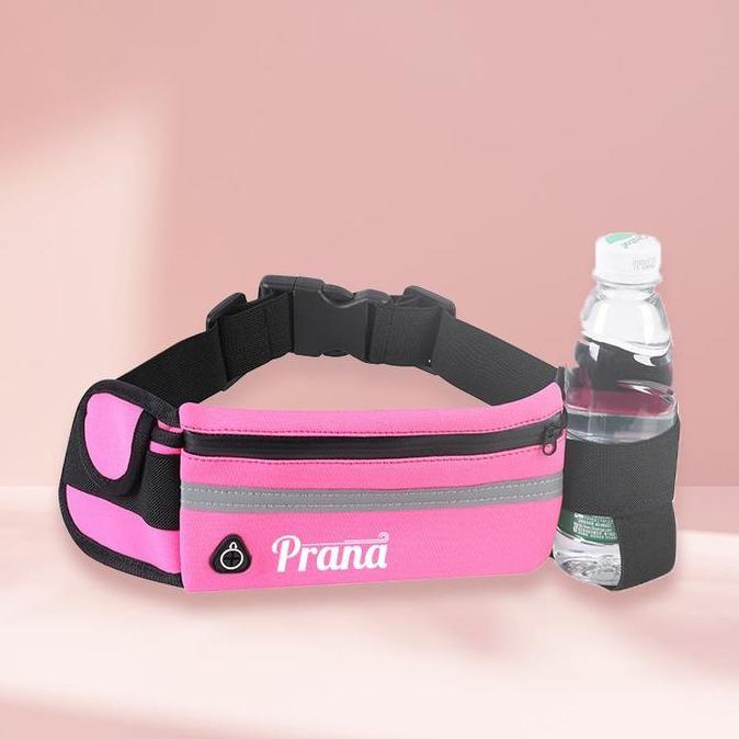 NEW HAYYLIFE TAS PINGGANG OLAHRAGA UNTUK LAKI-LAKI/WANITA MULTIFUNGSI DENGAN TEMPAT BOTOL MINUM PN-F