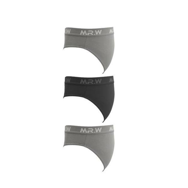 Mr.W Wmp 70011B Briefs Pack - 3 Pcs (Celana Dalam Pria)