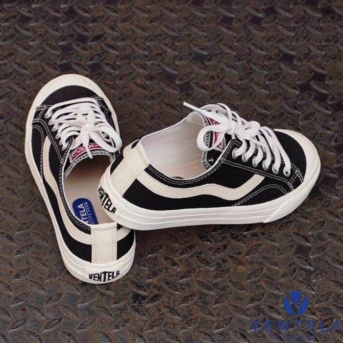 Promo Sepatu Sekolah Pria Wanita Ventela Unisex Size 36-43/Sneakers Terbaru 2023/Sepatu Sekolah Hita