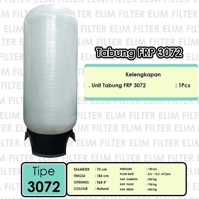 Tabung Filter Air FRP 3072