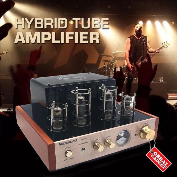 Terlaris Hybrid Tube Hifi Stereo Integrated Amplifier Hi Fi Tabung Nobsound