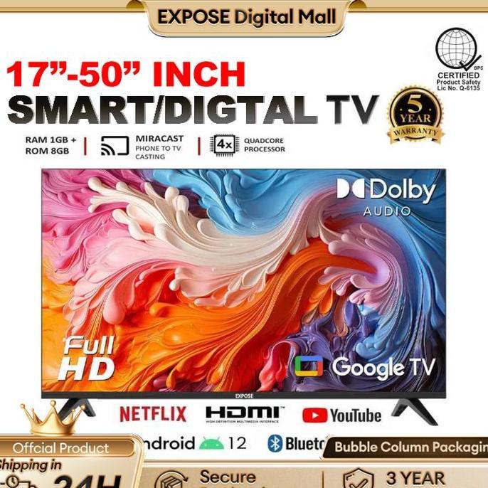 Terlaris 11.11Uhd 4K Tv Digtal Tv Smart Android Tv 17/19/22/24/32/43/50 Inch Smart Tv Inch Led Wifi 