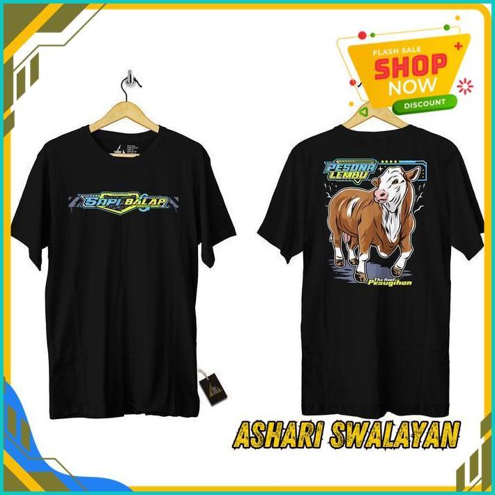 KAOS BAJU SAPI BALAP SIMENTAL PESONA LEMBU PETERNAK MILENIAL INDONESIA COSTUM LOKAL INDONESIA