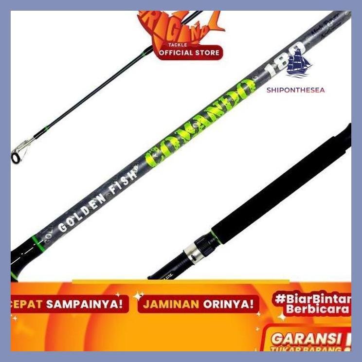 (PANCING) JORAN PANCING SPINNING GOLDEN FISH COMANDO FIBER SOLID NON JS 180CM 150CM 165CM 135CM 210C