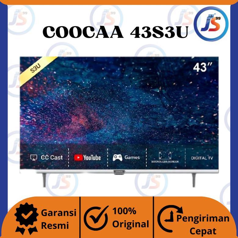 COOCAA 43 inch Digital Smart TV (Model : Coocaa 43S3U)