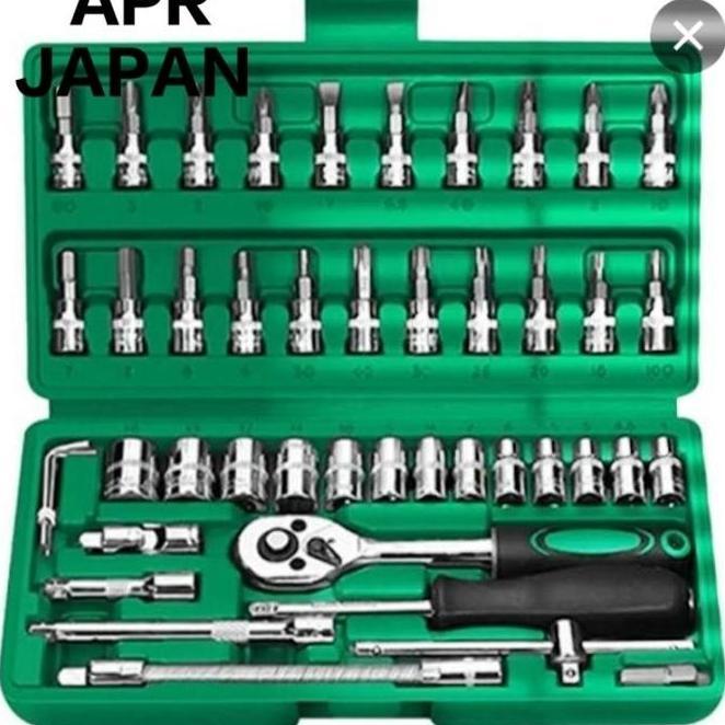 Tekiro Kunci Sho Set Apr Japan Kunci Sok 46Pcs Kunci Soet