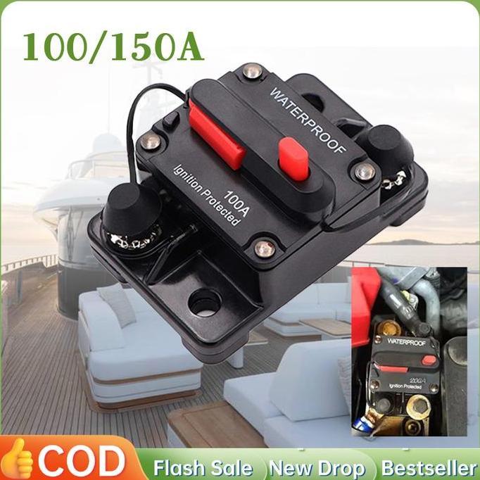 100/150A Circuit Breaker Genset Fuse Breaker Circuit Breaker Dc 48V Fuse Reset Fuse Block TERBARU
