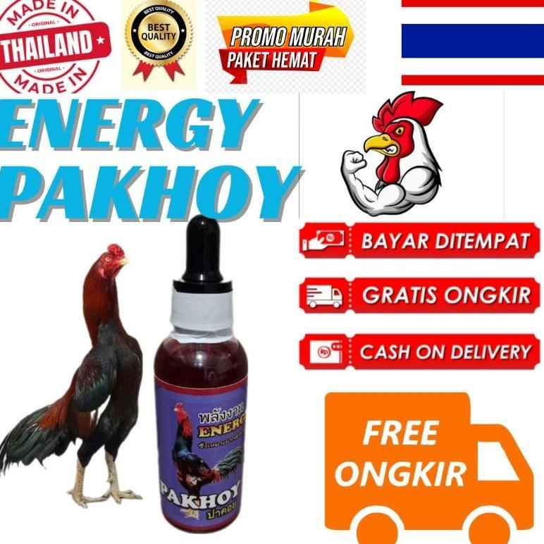 Energy Pakhoy Vitamin Untuk Ayam Laga Thailand