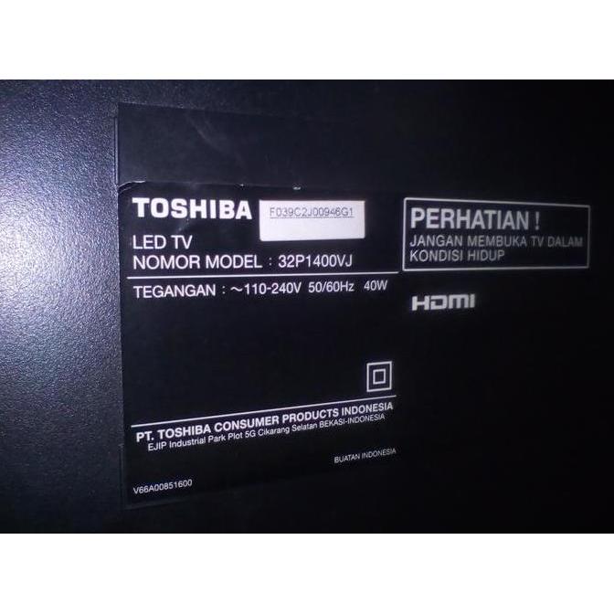Terlaris Tv Second Led Toshiba 32 Inch