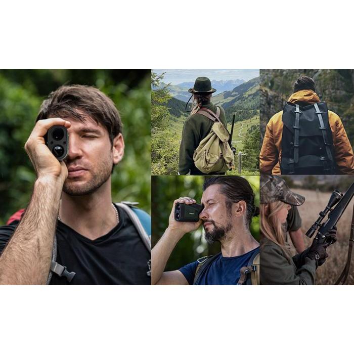 Mileseey Pf210H 600M Hunting Berburu Archery Laser Rangefinder Waterproof Original Dan Terpercaya