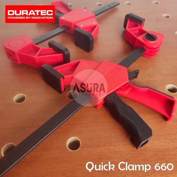 F Quick Clamp Heavy Duty 660 90Mm 230Kg Duratec Quick Release Original Dan Terpercaya