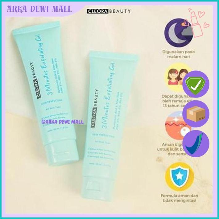 CLEORA EXFOLIATING GEL 3 MINUTES - EXFOLIATING GEL CLEORA BEST QUALITY 