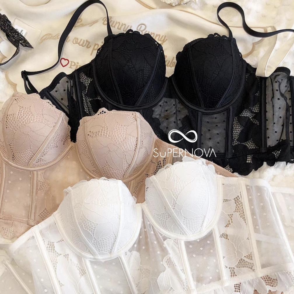[SUPERNOVA] LISA BRALETTE Premium Lingerie Bustier Push up Bra Tanktop Dalaman Kebaya Set Celana Dal