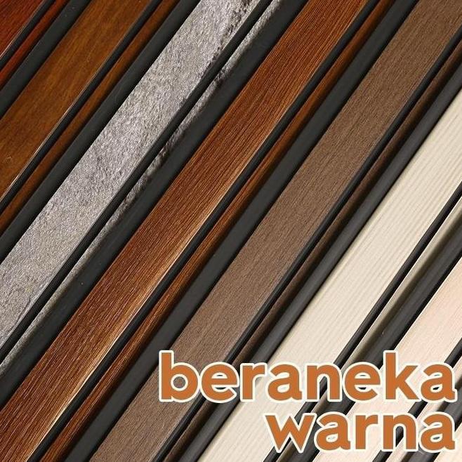 Paus U Wood Panel Wpc Dinding 30Cm X 290Cm Wall Panel Dekorasi Dinding Anti Air Kolong Dapur