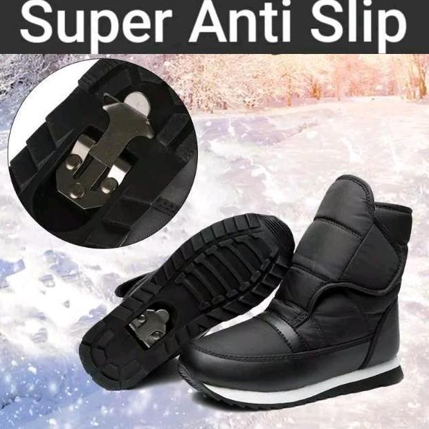 Daeloos - Sepatu Boots Salju Musim Dingin / Winter Snow Boots Thermal Anti Slip