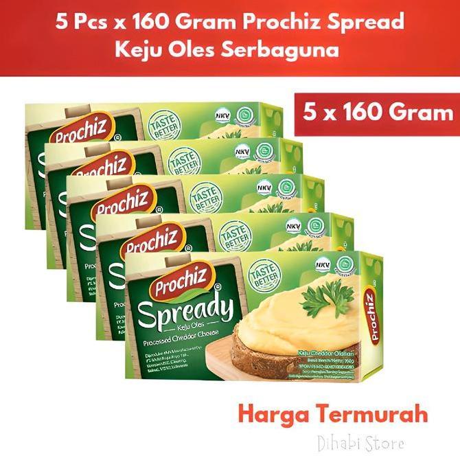 oge_stores - 5 pcs keju prochiz spready 16gr - cheddar cheese repack expired maret 2026