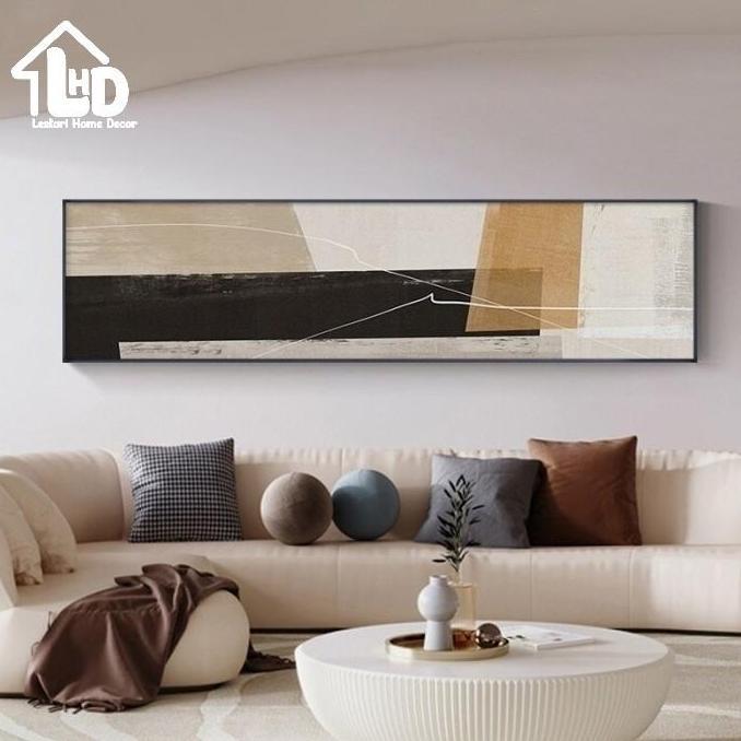 lukisan kanvas abstrak minimalis || hiasan dinding kamar decorasi dinding
