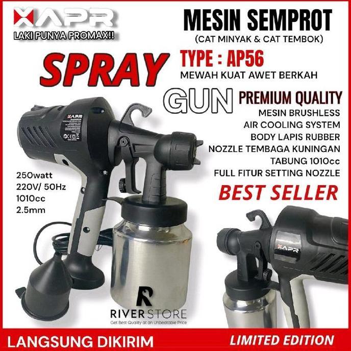 GENIVALEZZ - APR JAPAN SPRAY GUN LISTRIK CAT MINYAK & CAT TEMBOK EKONOMIS
