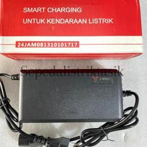 SMART CHARGER SEPEDA LISTRIK UWINFLY 48V/20AH - ORIGINAL 100% - SPAREPART SEPEDA LISTRIK charger sep