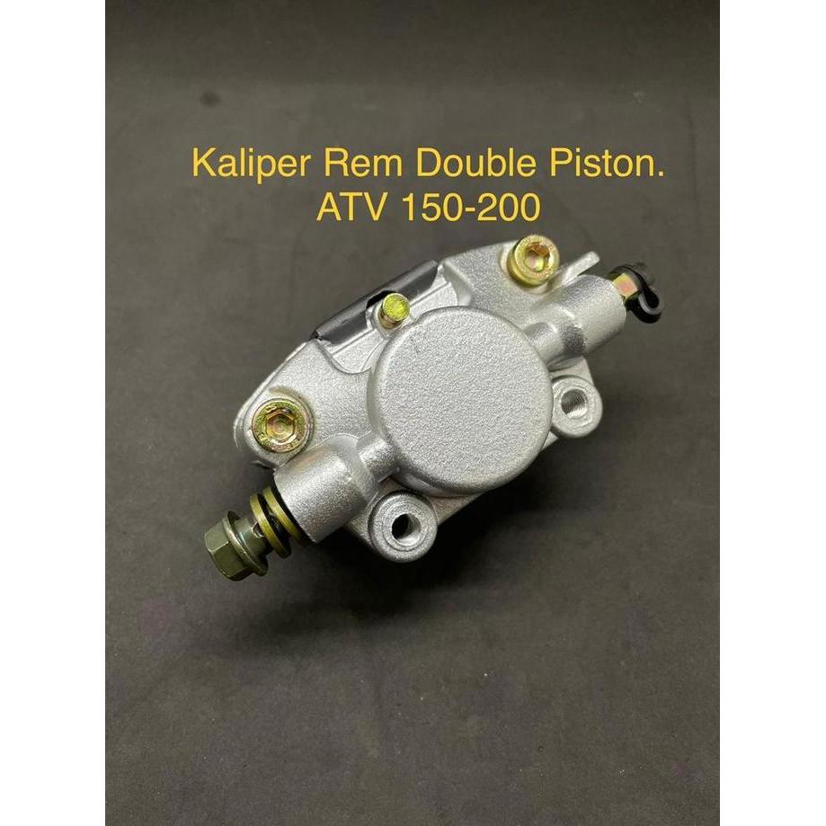 Promo Kaliper Rem BELAKANG Double Piston ATV 150-200 - Mini Jeep - Universal Diskon