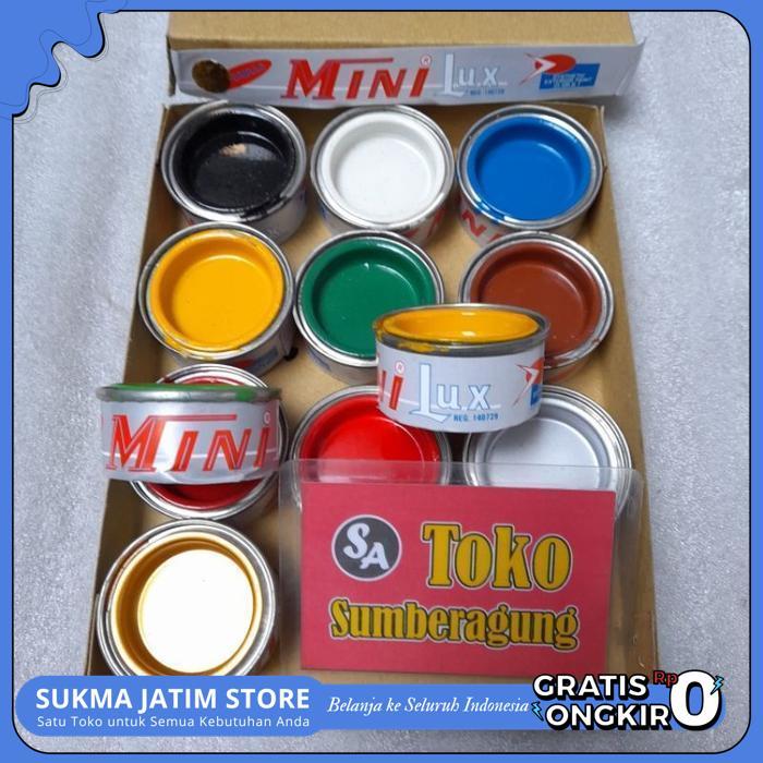 CAT MINI LUX KAYU & BESI / CAT KECIL / CAT 25 GRAM / CAT KAYU DAN BESI PAKET HEMAT