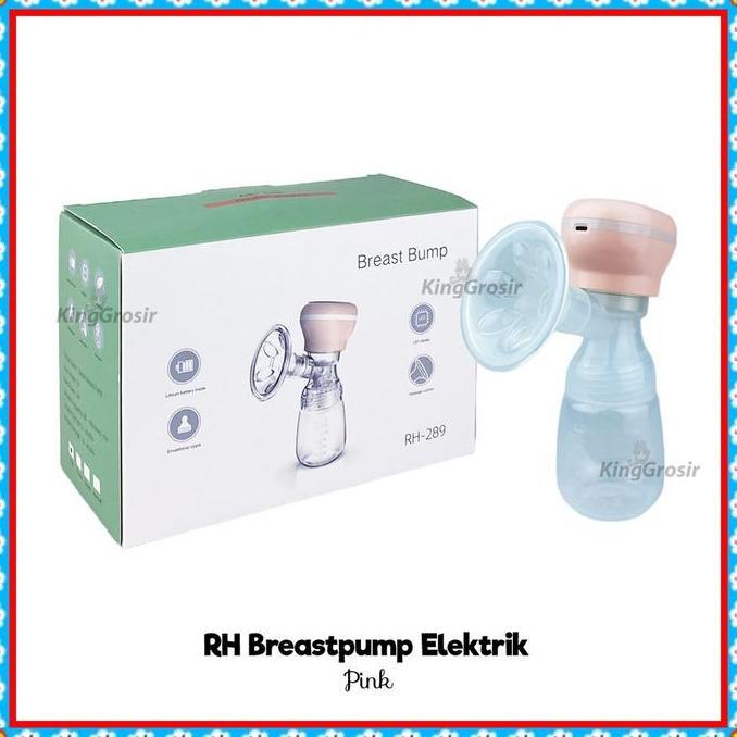 Promo Qiutee Rh-289 Electric Portable Breast Pump Pompa Asi Single Electric Cod