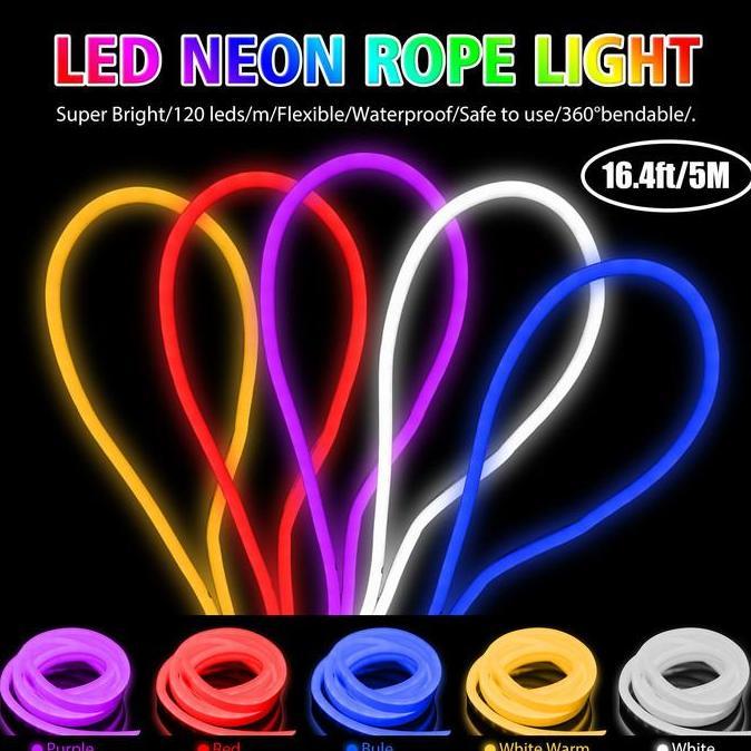 Lampu Huruf Led Neon selang Flex led strip flexible fleksibel Sign