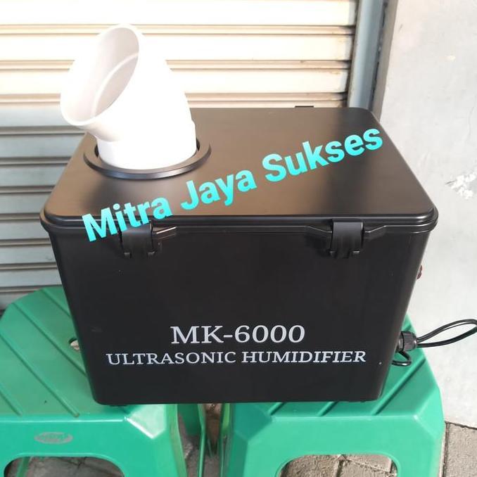 Mist Maker 10 Mata MK 6000 Ultrasonic Humidifier Mesin Kabut Embum Uap CO