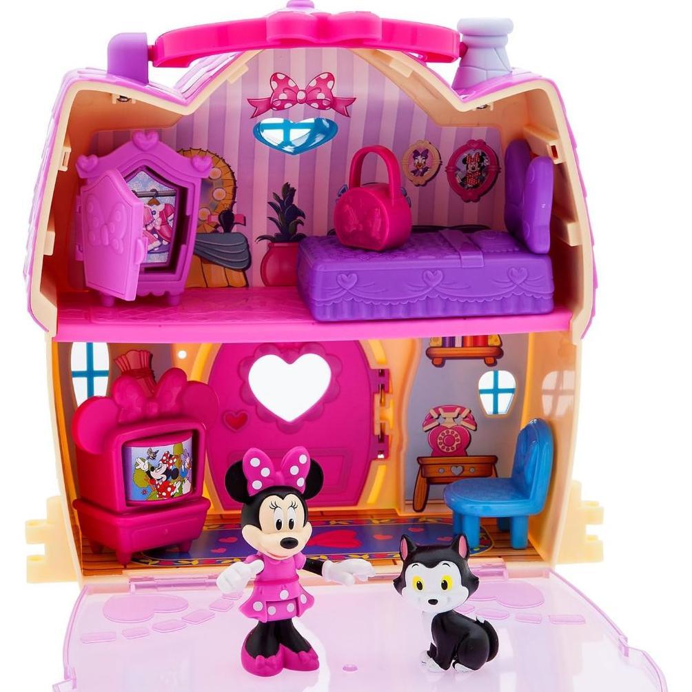 Disney Store Official Minnie Mouse Clubhouse Toys Play Set - Interactive Playhouse