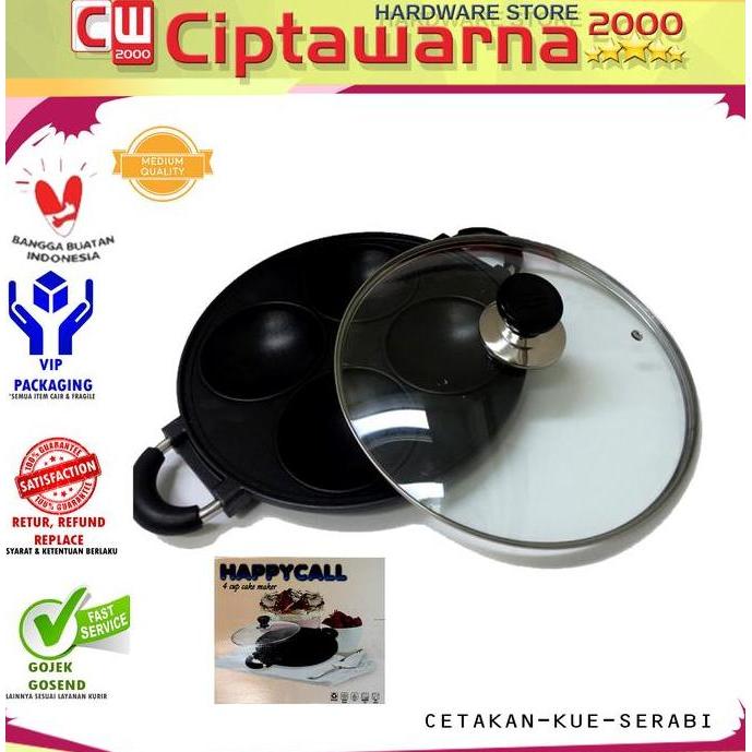 Buruan beli] Cetakan Kue Serabi 4 Lubang - pencetakan kue -loyang kue-baking kue