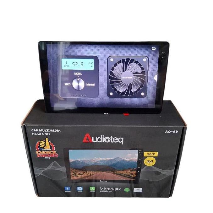 Sale Head Unit Android 9 Inch Audioteq Aq-A9 Ram 3+32 4G Support 360+Sim Card