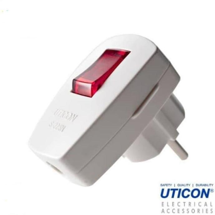 Steker Arde Saklar Lampu UTICON S-228 S228 S 228