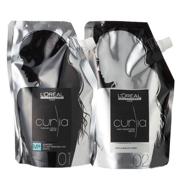 LOREAL Curlia Obat Kriting Rambut L'oreal Obat Keriting 1 set - 400ml