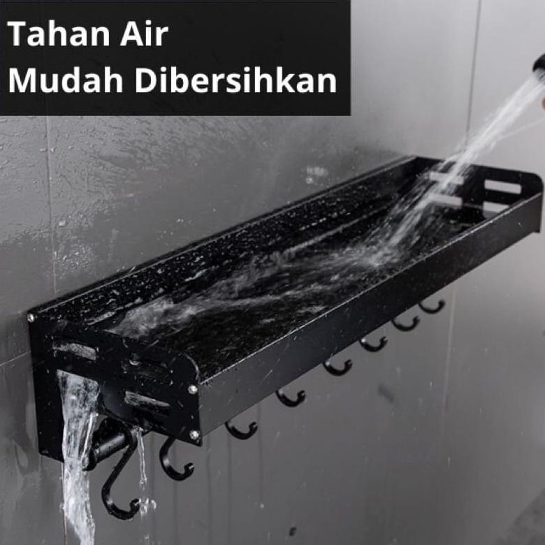 Bisa Cod Rak Dapur Rak Bumbu Gantung Rak Penyimpanan Bumbu Rak Bumbu Tempel Dinding ||