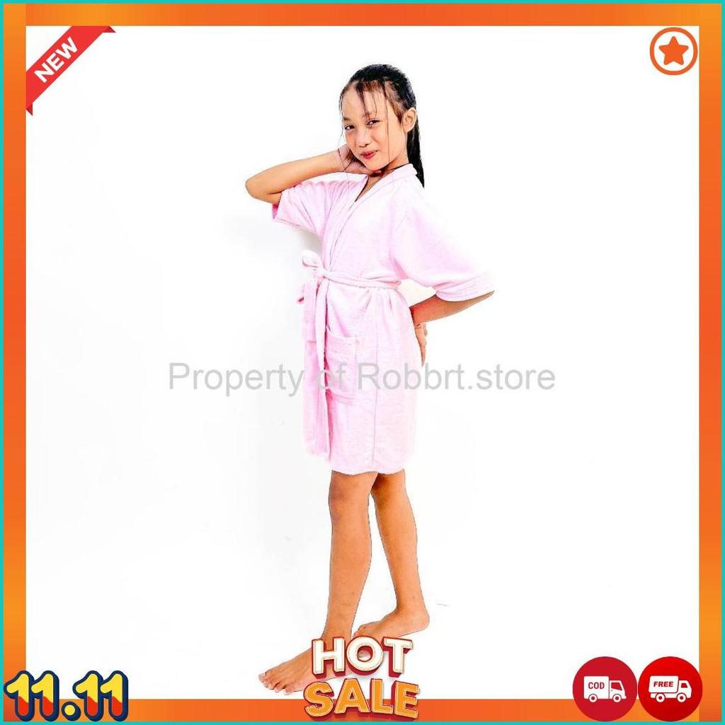 Handuk Kimono Anak /Handuk Mandi /Handuk Kimono/Jubah Mandi/Handuk Kekinian /Handuk Modern Cod