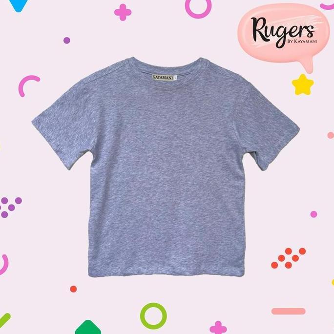 Rugers By Kayamani - Kaos Anak - Misty Grey