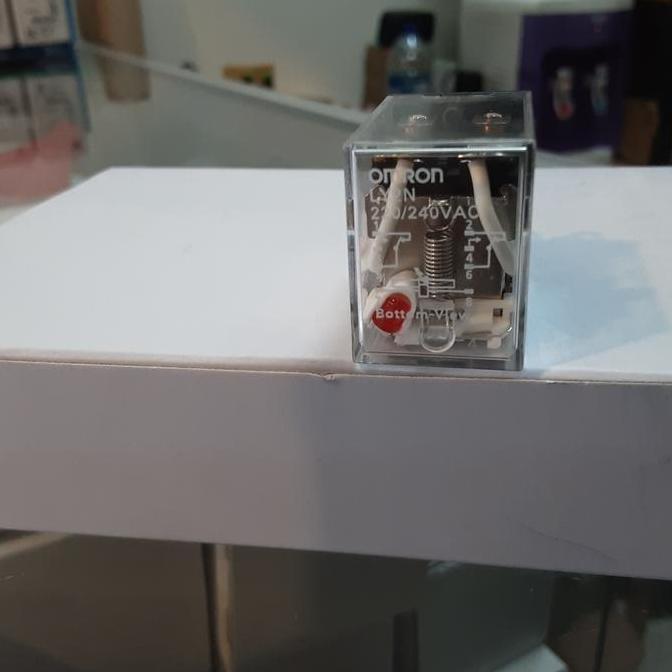 Relay Omron Ly2N 220Vac 8 Kaki 100%Original Forsale