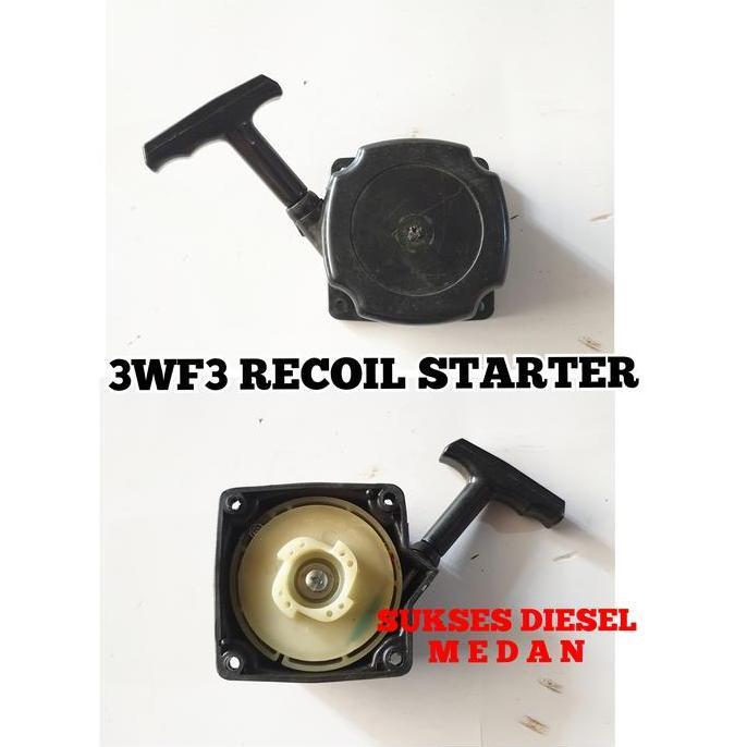 Buruan serbu] 3WF3 Recoil Starter Kap Tarikan Engkol Mesin Semprot Hama Air Duster