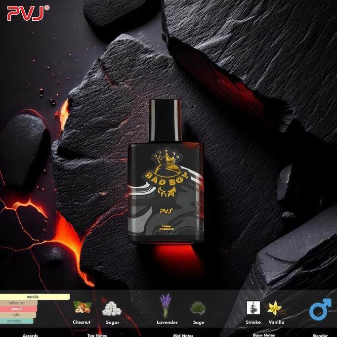 Pvj Parfume Bad Boy - Extrait De Parfum (For Man Perfume Pria)