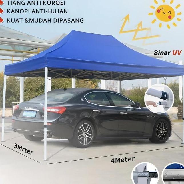 Tenda Bazar Tenda Lipat 2X3 3X4 Tenda Gazebo Tenda Dagang Otomatis