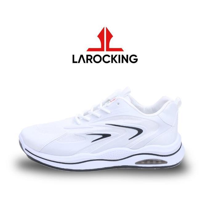 Larocking - Stone Putih | Sepatu Sneakers Casual Gym