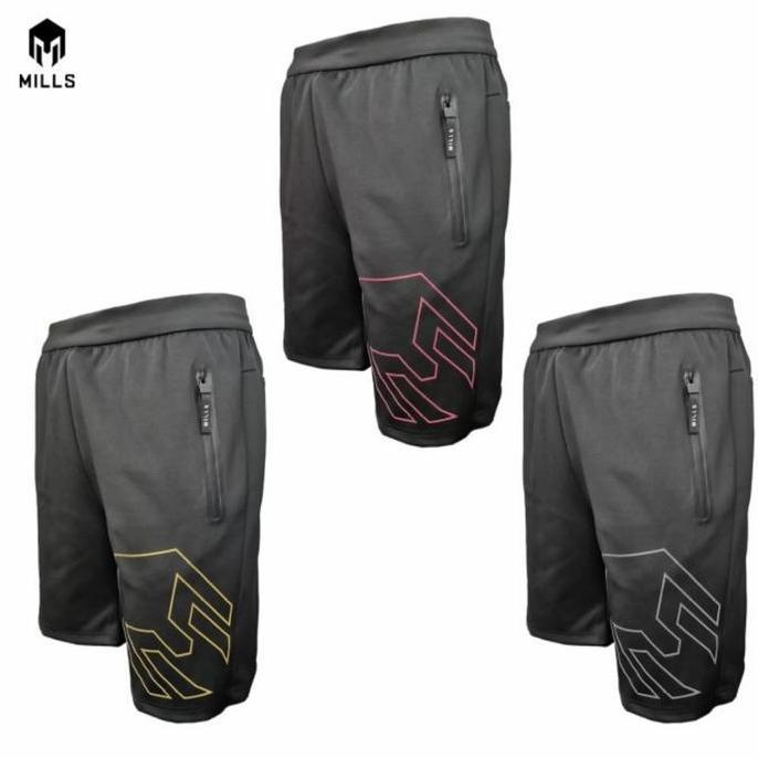 MILLS Celana Pendek Olahraga Mills Core Short Pants 13002 (3 Pilihan Warna)