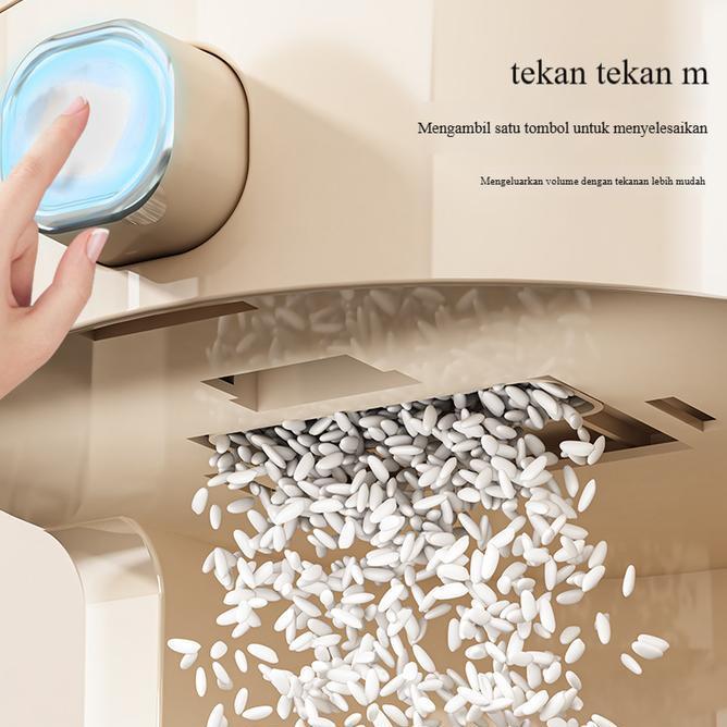 510Kg20Kg Menghasilkan Nasi Secara Otomatis Dispenser Beras Wadah Beras Tempat Penyimpanan Beras Ant