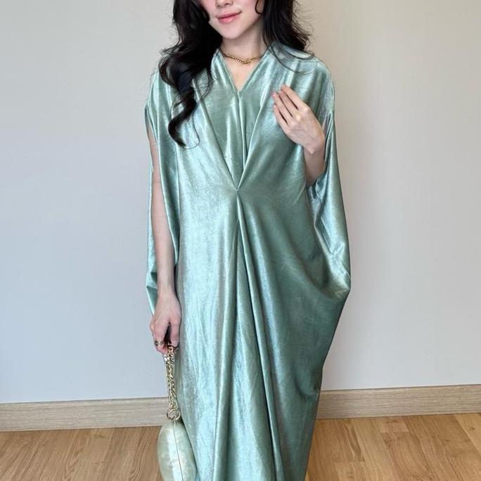 BRAVE - NAILA KAFTAN / Kaftan Lebaran / Kaftan Mewah / Kaftan Premium / Kaftam Silk / Kaftan Silk Pr