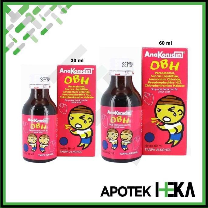 Ready stock Anakonidin OBH Sirup Obat Batuk Herbal Anak murah