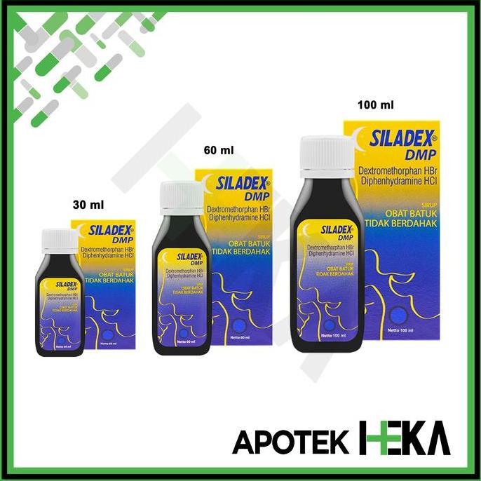 Ready stock Siladex Kuning DMP - Sirup Batuk Tidak Berdahak murah