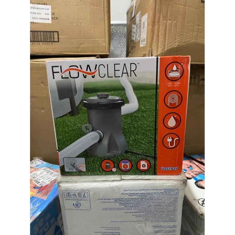 Bestway Intex Alat Pompa Filter Kolam Renang Alat Pembersih Kolam
