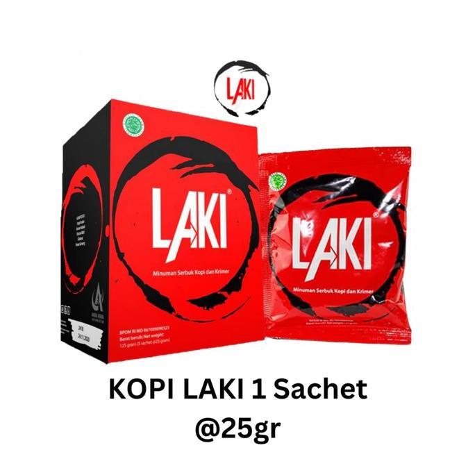 GRASIHENDY - LAKI COFFEE 1 BOX 5 SACHET KOPI STAMINA PRIA ORIGINAL BPOM