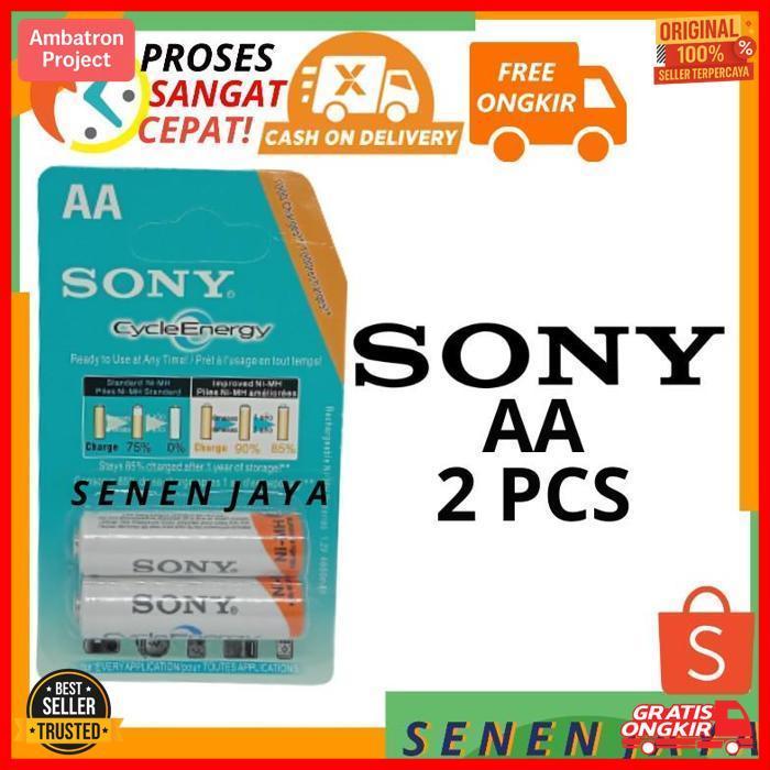Diskon Promo Baterai Aa Sony Isi 4 Rechargeable Cas Charger Charge Recharge Murah Sony Sanyo Batre A
